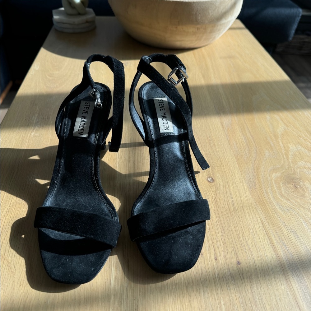 Steve Madden Black Women's Sandals
